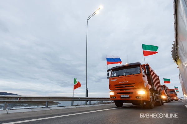 «Открытие движения разрешаю!»: в Зеленодольском районе «поехал» мост через Свиягу за 5 миллиардов