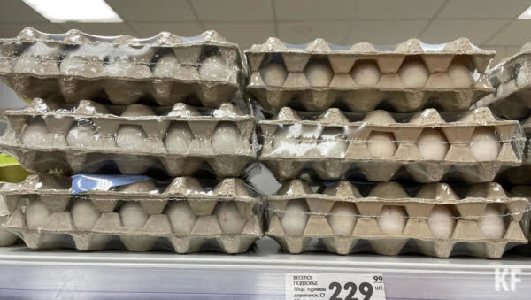Цена куриных яиц в РФ с 12 по 18 декабря выросла на 4,62 процента
