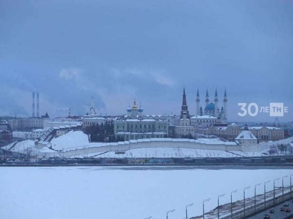 Гололедицу и небольшой снег прогнозируют в Татарстане 14 января