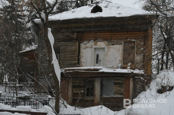 В Казани разобрали часть дома, где жил Максим Горький