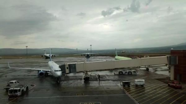 На фоне дождя в Татарстане задерживаются самолеты